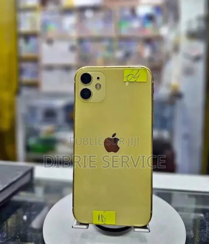 Nouveau Apple iPhone 11 64 GB Jaune