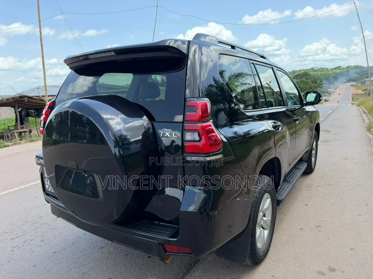 Toyota Land Cruiser Prado 2024 Noir