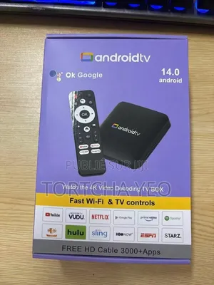 Box Android Tv 14. -4go Ram/16 Go-Smart Tv Box Wi-Fi