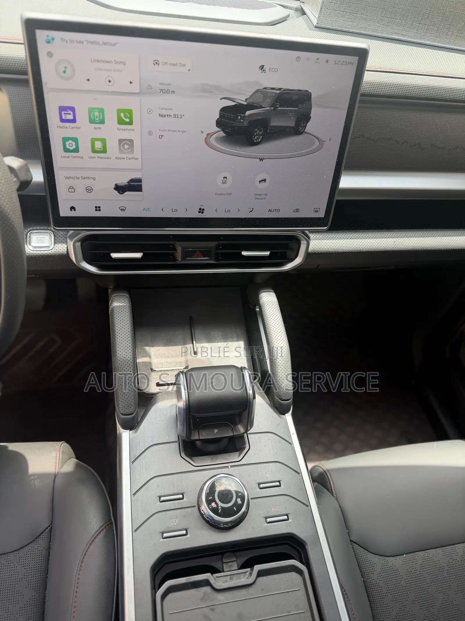 Nouveau Jetour T2 1.5 Petrol AWD 2025 Noir