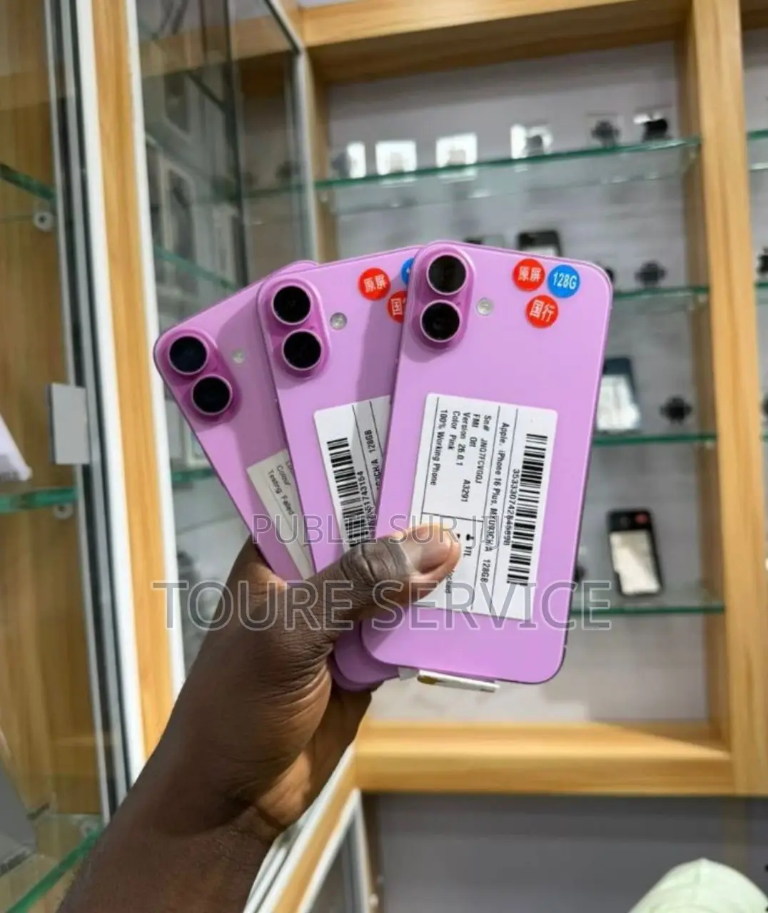 Nouveau Apple iPhone 16 256 GB Rose