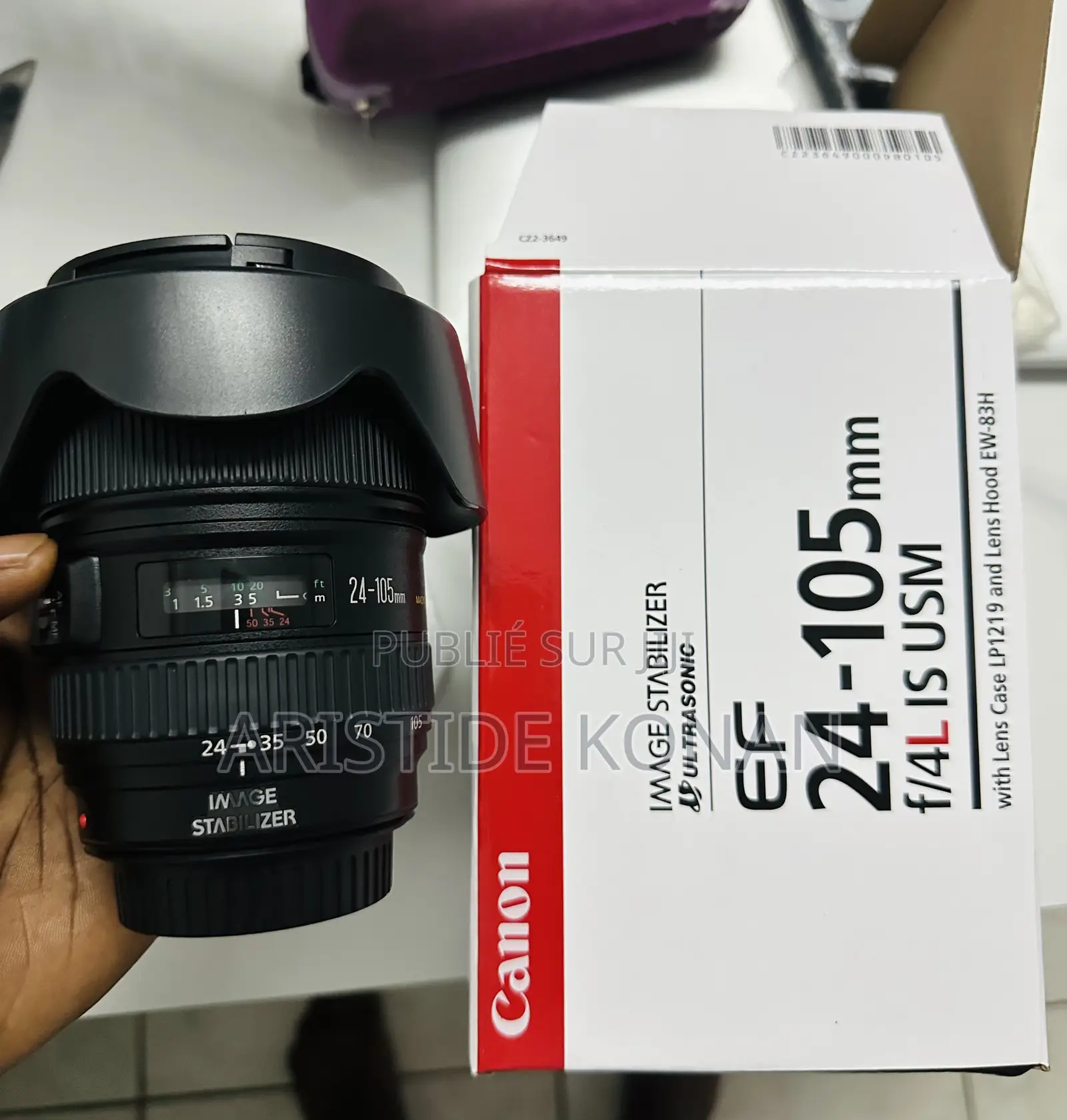 Objectif Canon 24-105
