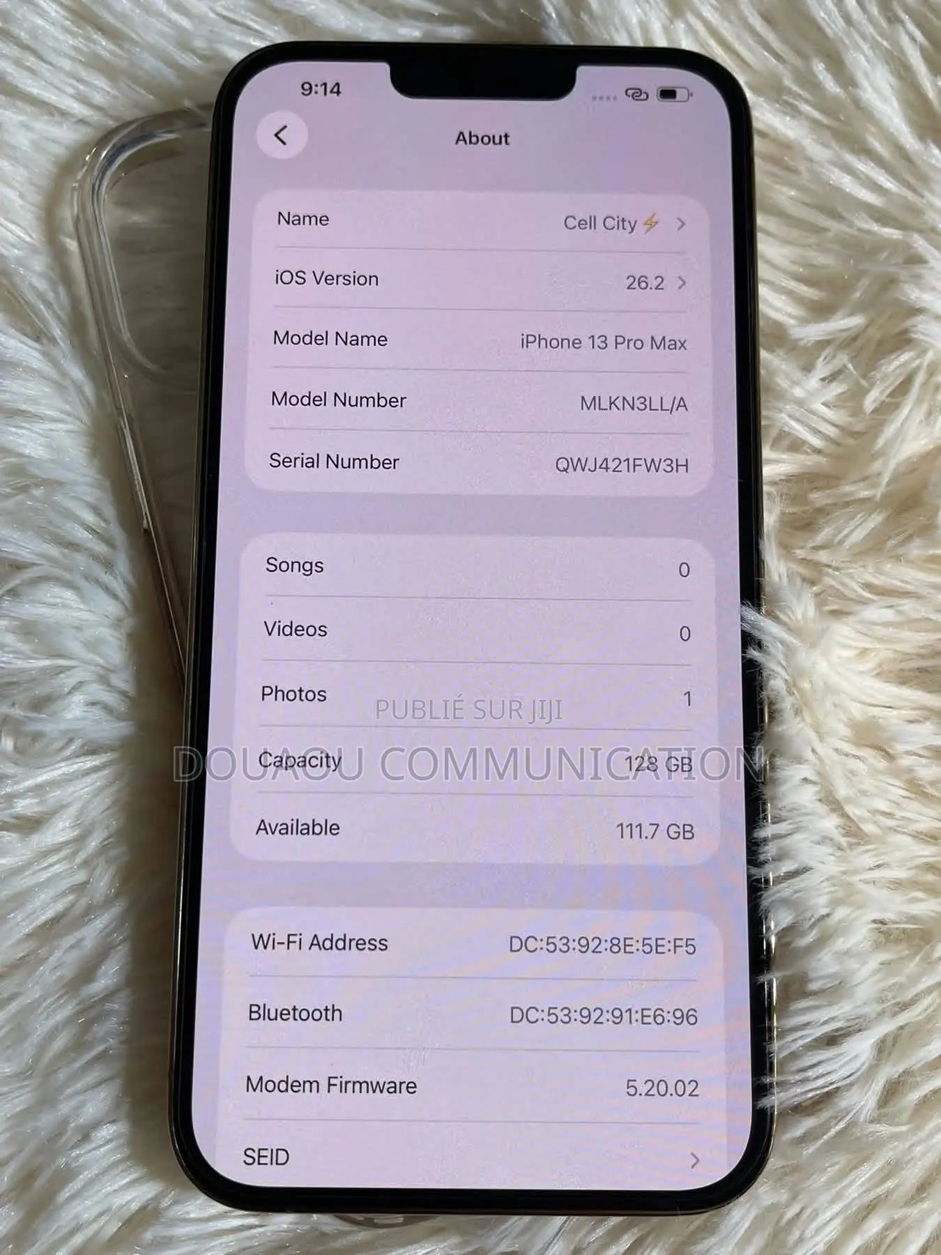 Nouveau Apple iPhone 13 Pro 128 GB Gris