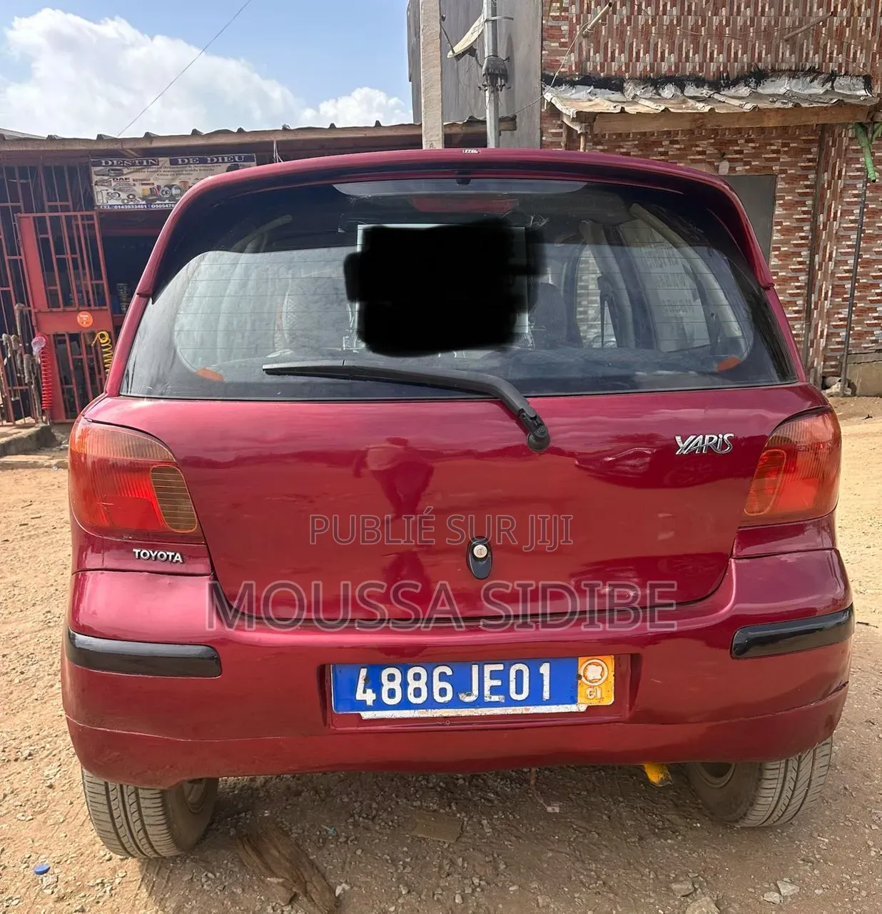 Toyota Yaris 1.0 2004 Rouge