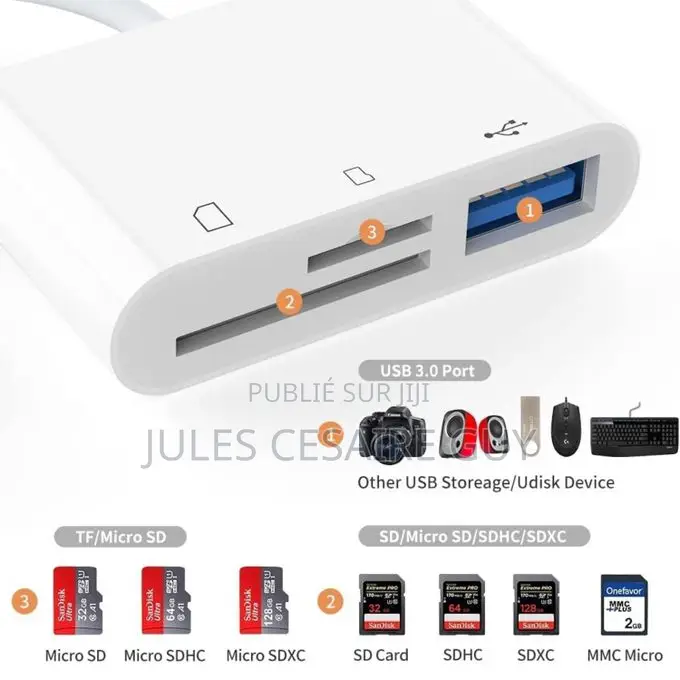 Lecteur De Carte Sd Usb C Vers Micro Sd Avec Port Usb 3.0
