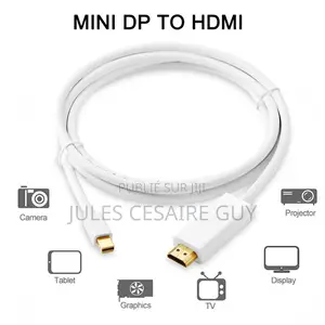 Câble Mini Displayport Thunderbolt Vers Hdmi