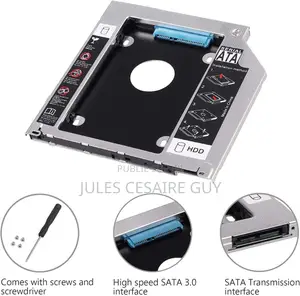 Boîtier en Aluminium Pour 2ème Disque Dur