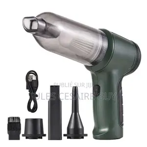 Aspirateurs Et Souffleur d'Air Sans Fil Usb Rechargeables 3en1