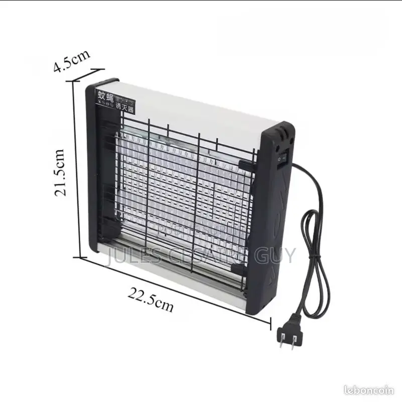 Piège À Insectes Électrique Lampe Antimoustique
