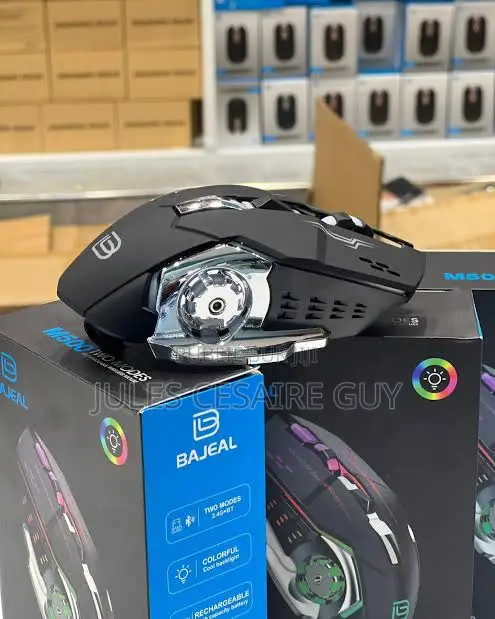 Souris Gaming Silencieuse Rechargeable