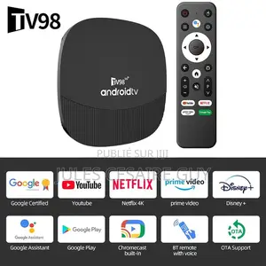 Boîtier Tv Android Tx80 Pro – 16 Go De Ram, 256 Go De Rom