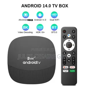 Boîtier Tv Android Tx80 Pro – 16 Go De Ram, 256 Go De Rom