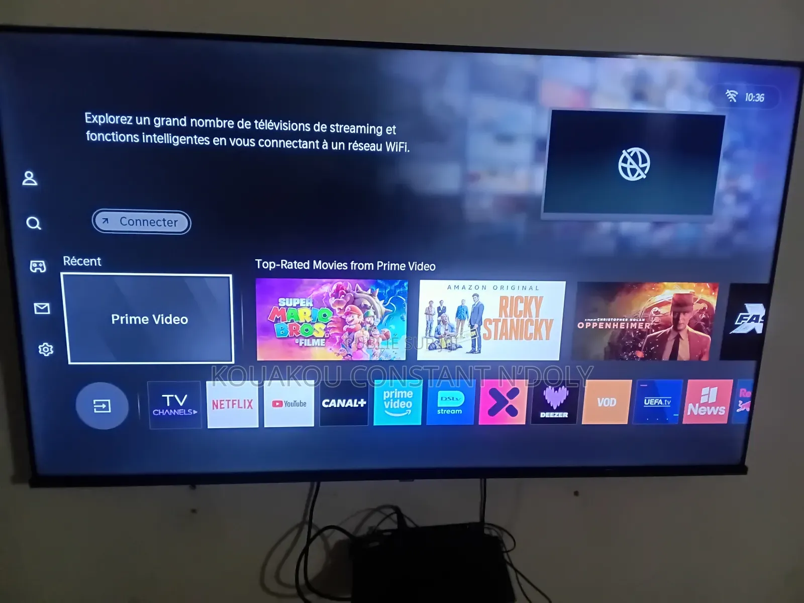 Toshiba Smart Tv 55 Cm + Onduleur 1000va/600w