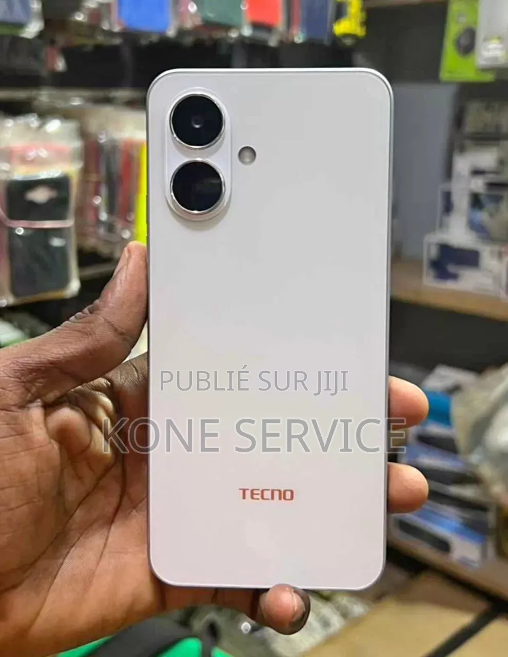 Nouveau Tecno Pop 10 128 GB Blanc