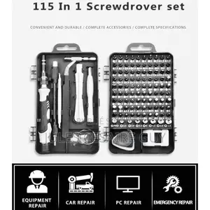 Kit De Réparation 115 en 1 - Tournevis Précision