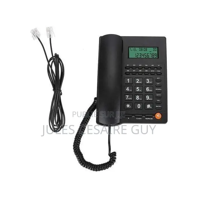 Téléphone Fixe-Pour Le Bureau À La Maison Restaurant d'Hôtel