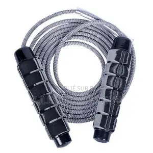 Corde À Sauter Ajustable en Nylon Non Salissant