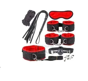 Kit Soumission 8 Éléments Noir Rouge