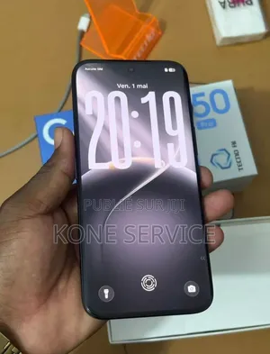 Nouveau Tecno Camon 50 Pro 256 GB Noir