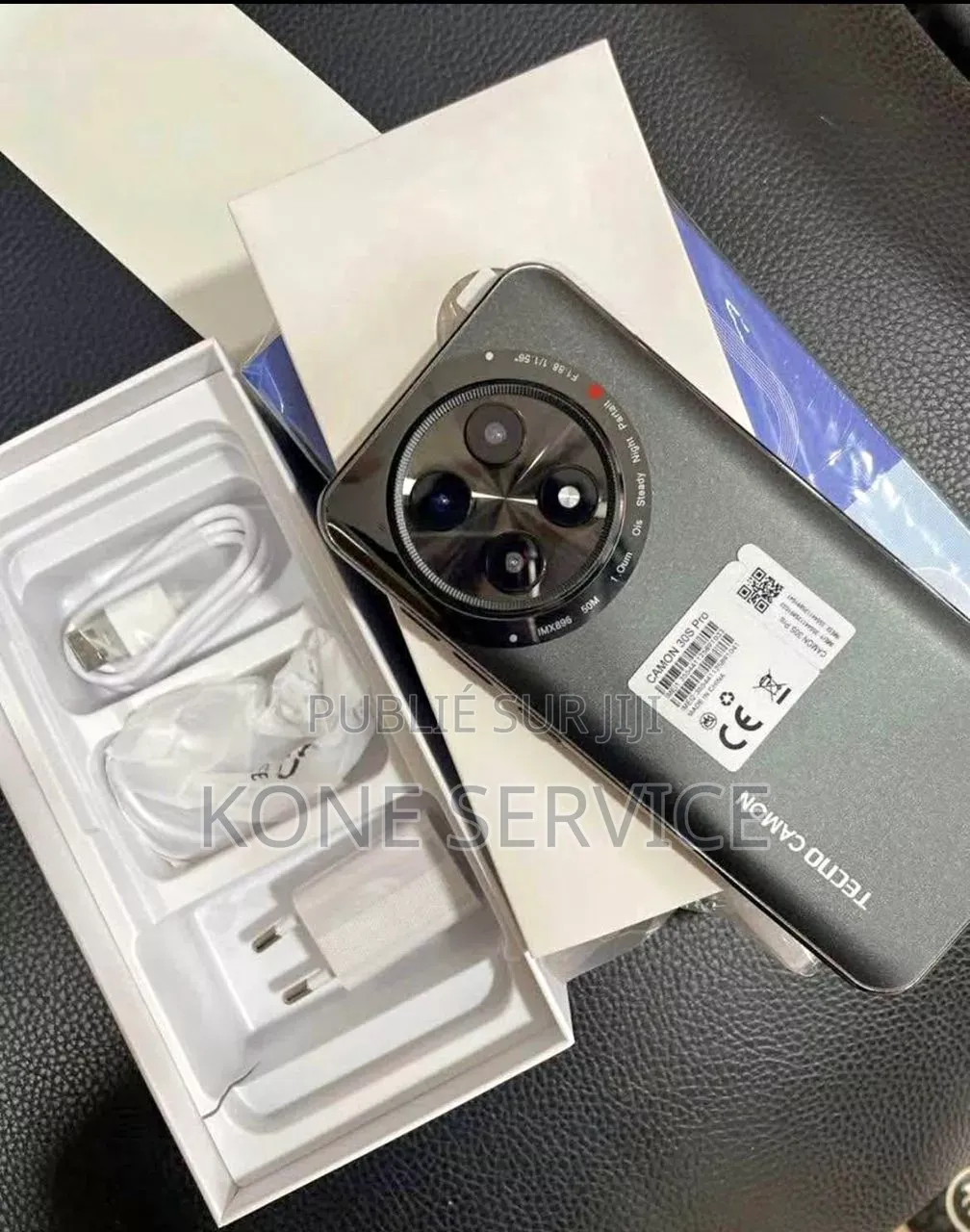 Nouveau Tecno Camon 30 256 GB Noir