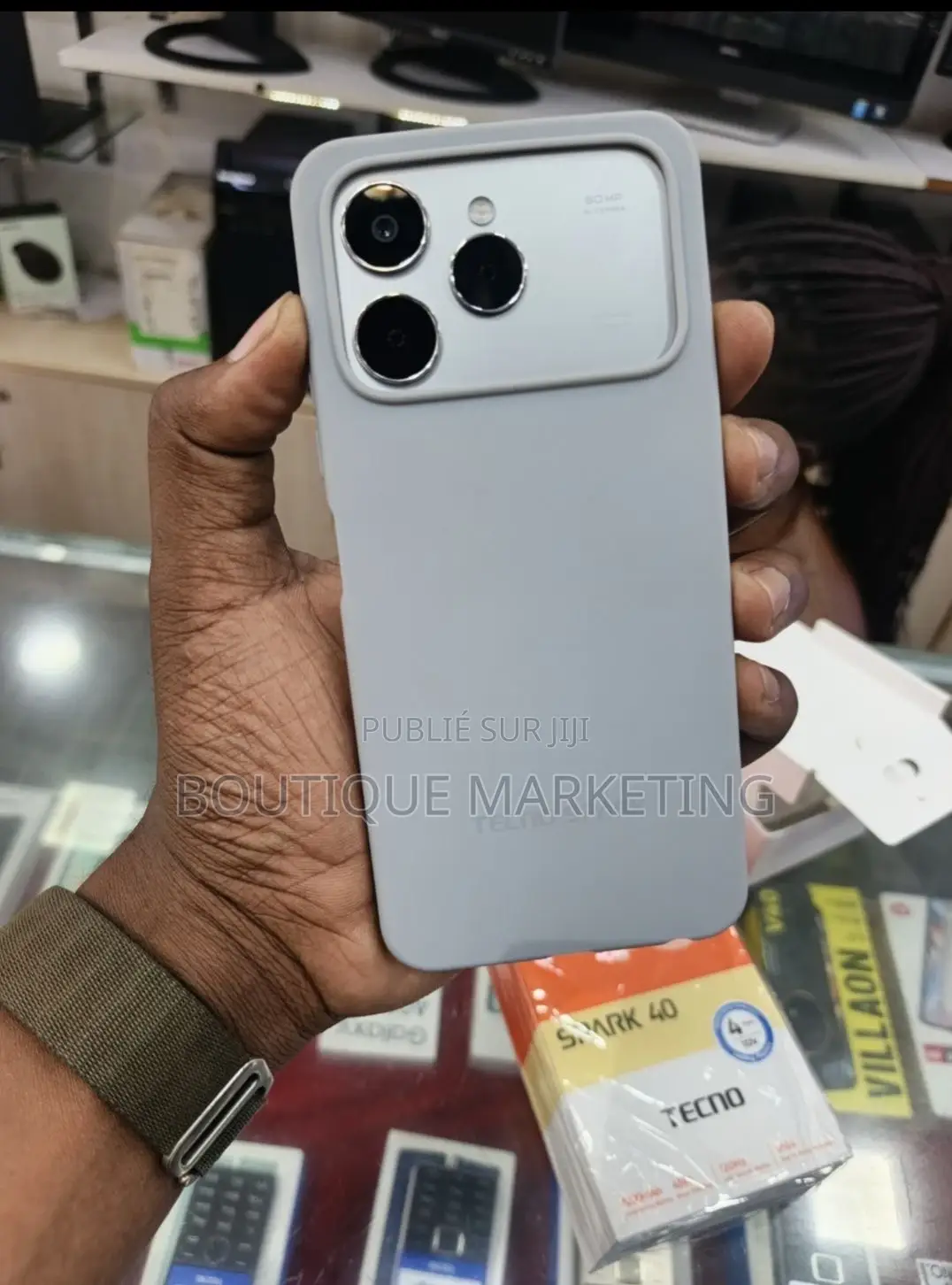 Nouveau Tecno Spark 40 256 GB Blanc