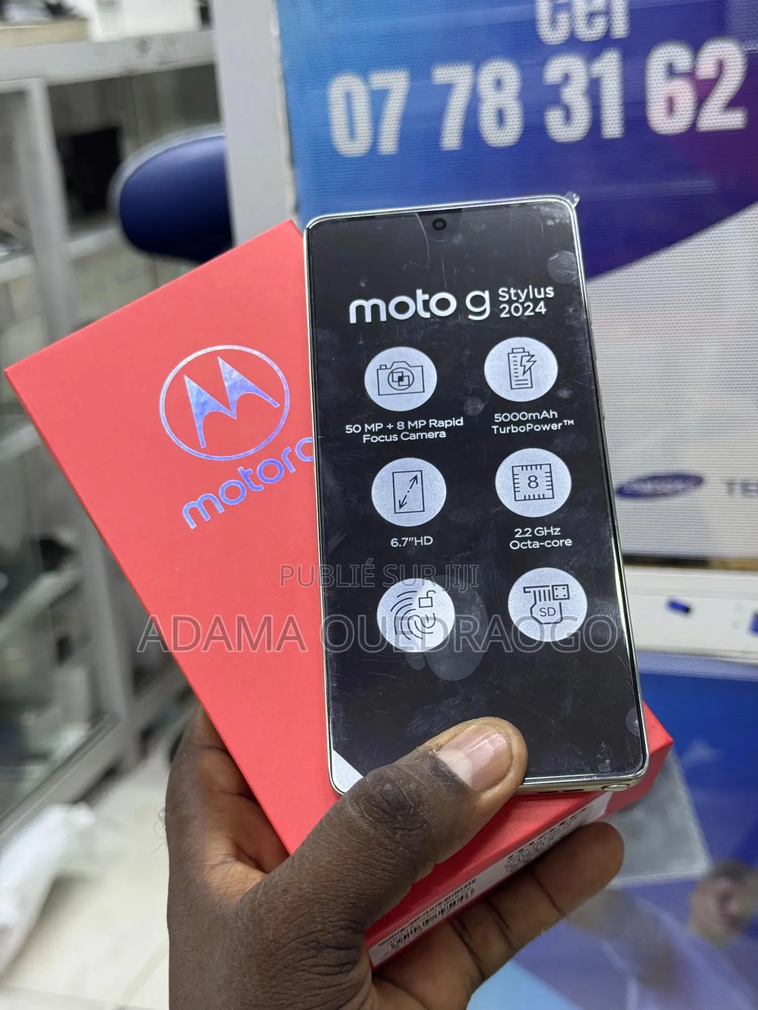 Nouveau Motorola Moto G Stylus 5G (2024) 128 GB Doré