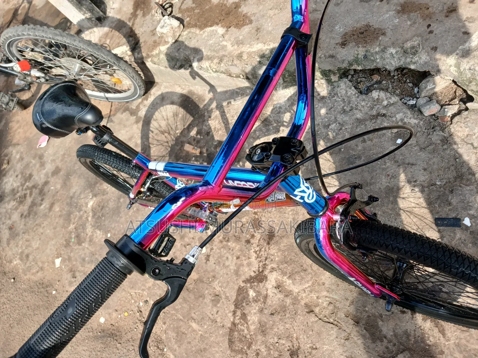 Vélo BMX Chromé