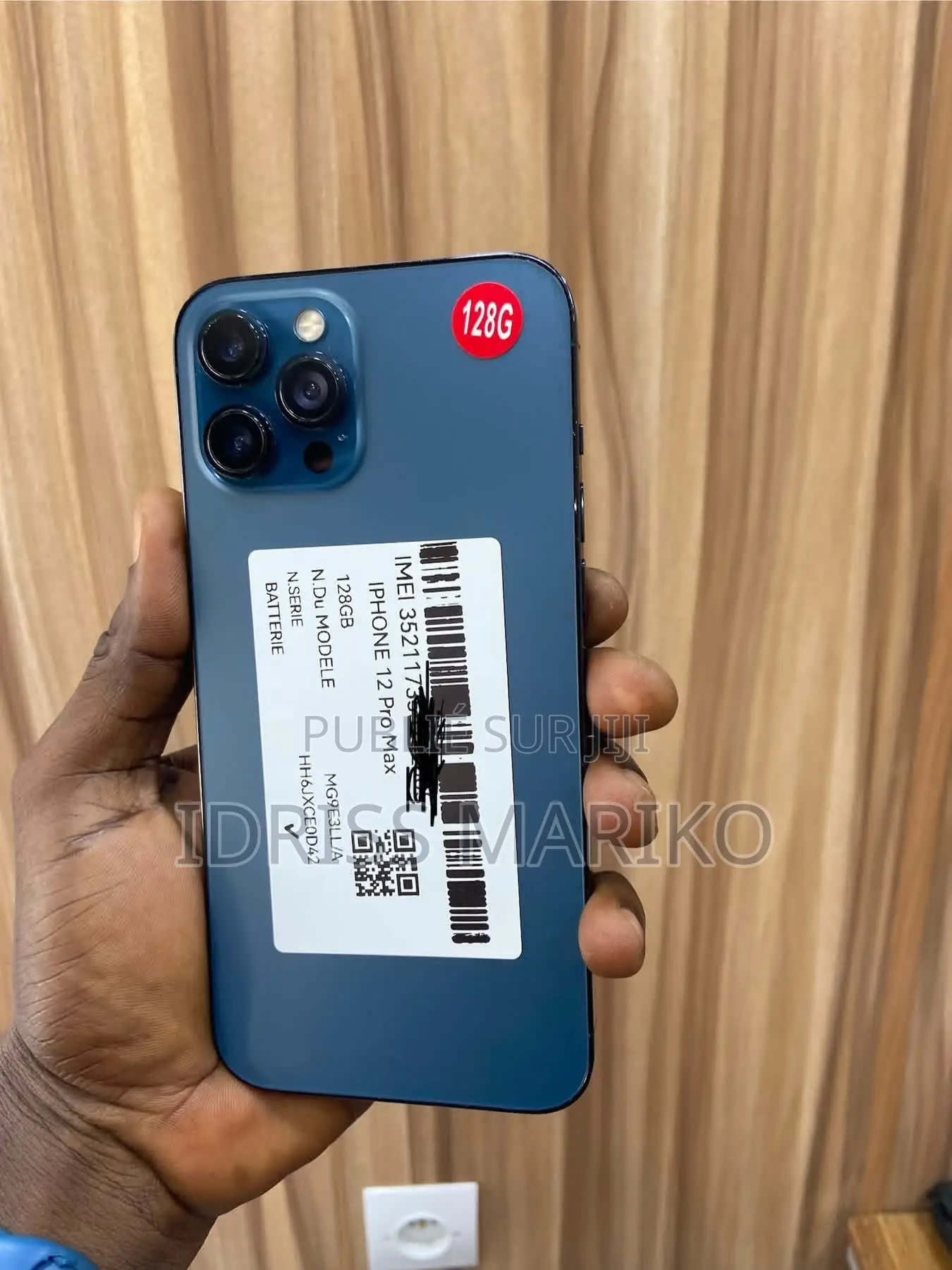 Nouveau Apple iPhone 12 Pro Max 128 GB Gris