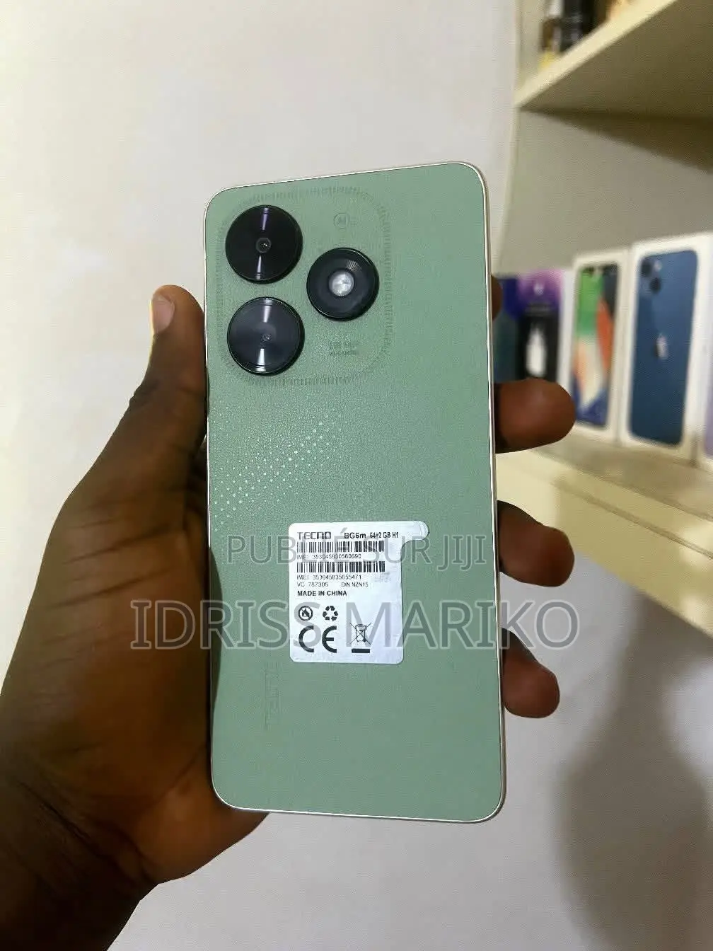 Nouveau Tecno Pop 10C 128 GB Vert