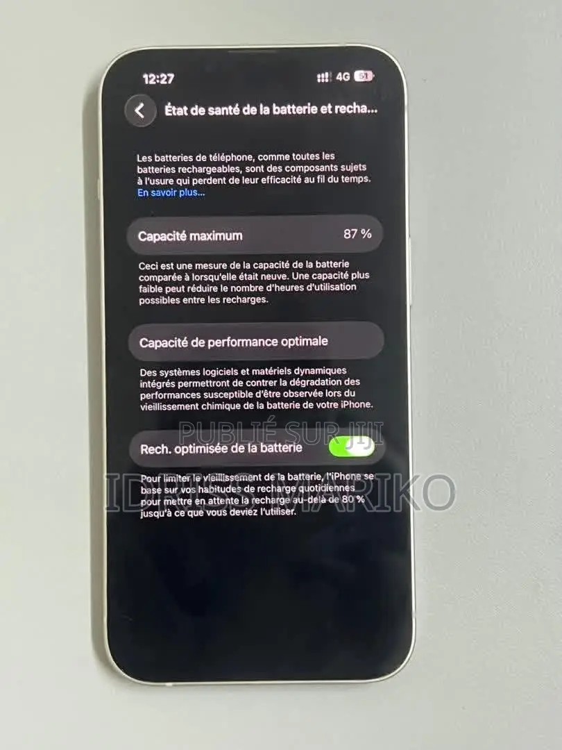 Nouveau Apple iPhone 13 256 GB Blanc
