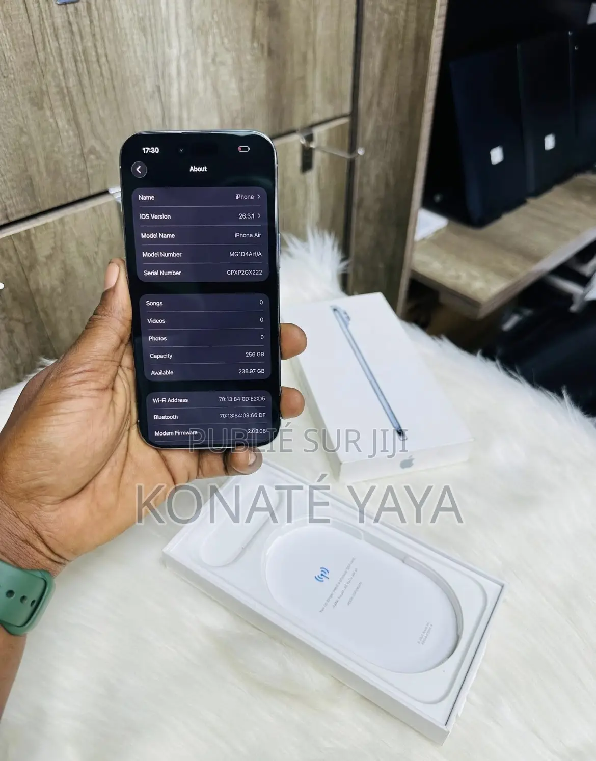 Nouveau Apple iPhone Air 256 GB Blanc