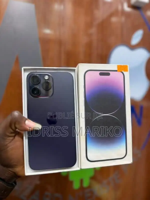 Nouveau Apple iPhone 14 Pro Max 128 GB Noir