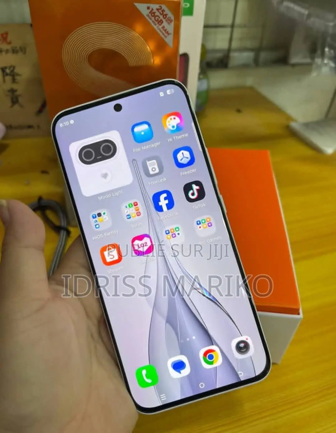 Nouveau Tecno Spark Slim 256 GB Noir