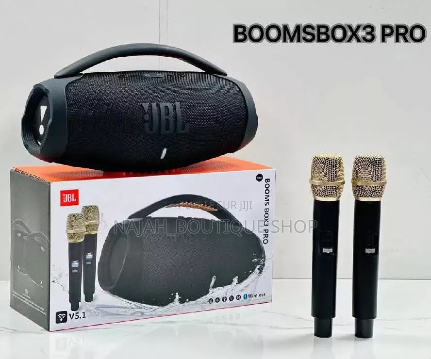 JBL Boombox 3 Pro Avec 2 Micro