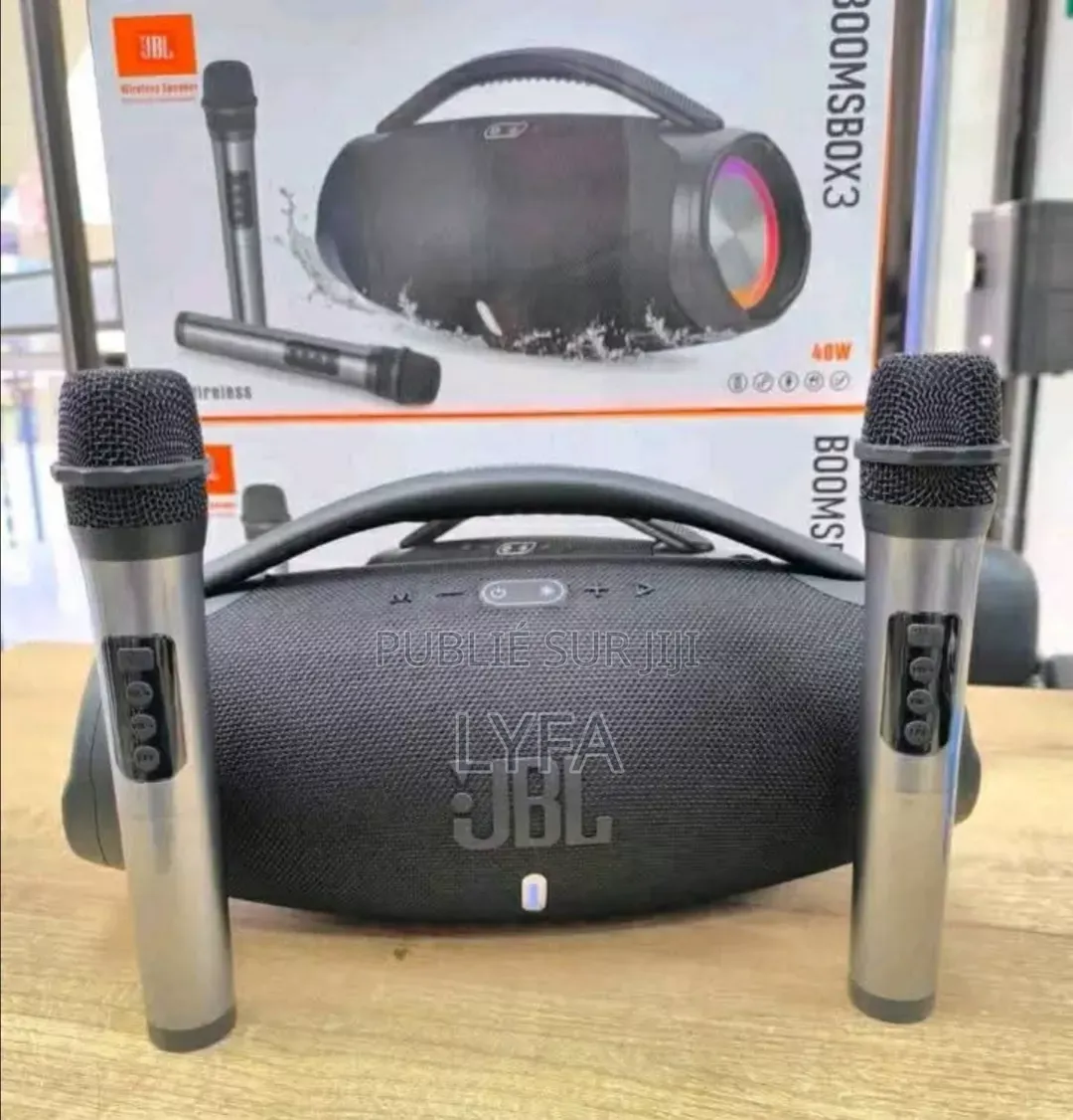 JBL Boombox 3 Avec 2 Micros