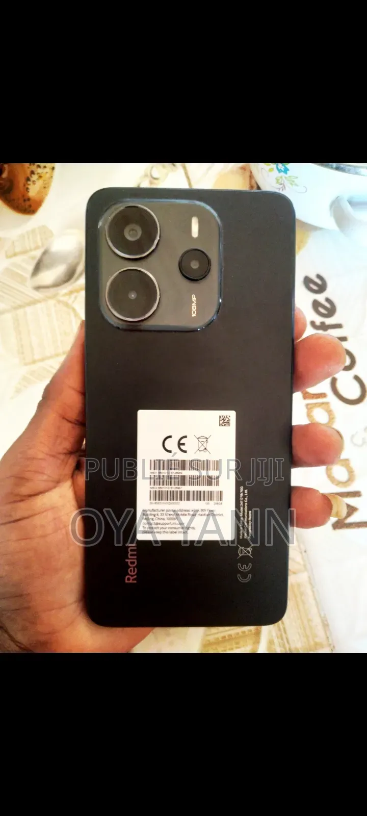 Nouveau Xiaomi Redmi Note 14 4G 256 GB Noir