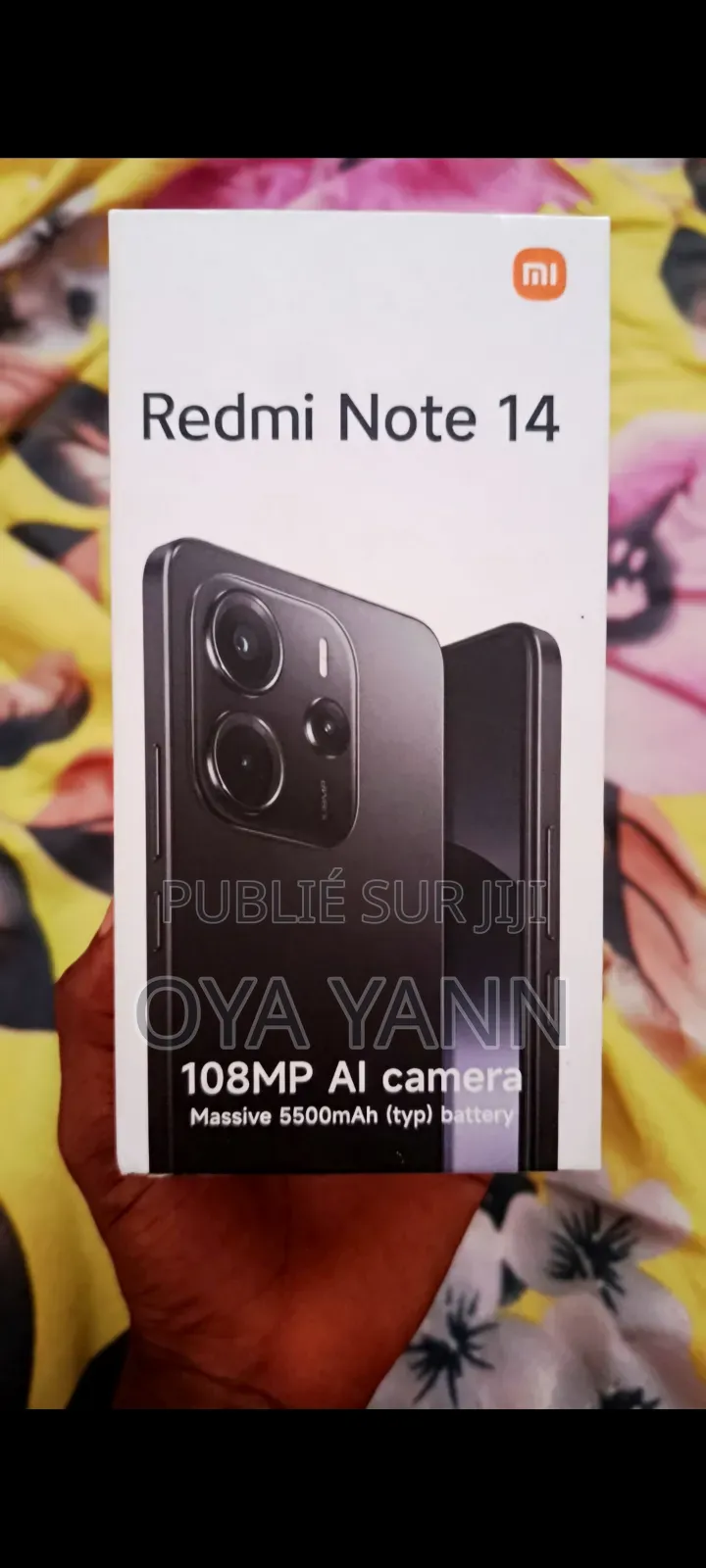 Nouveau Xiaomi Redmi Note 14 4G 256 GB Noir