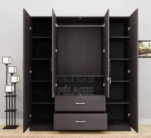 Armoire Étagère Et Tiroirs