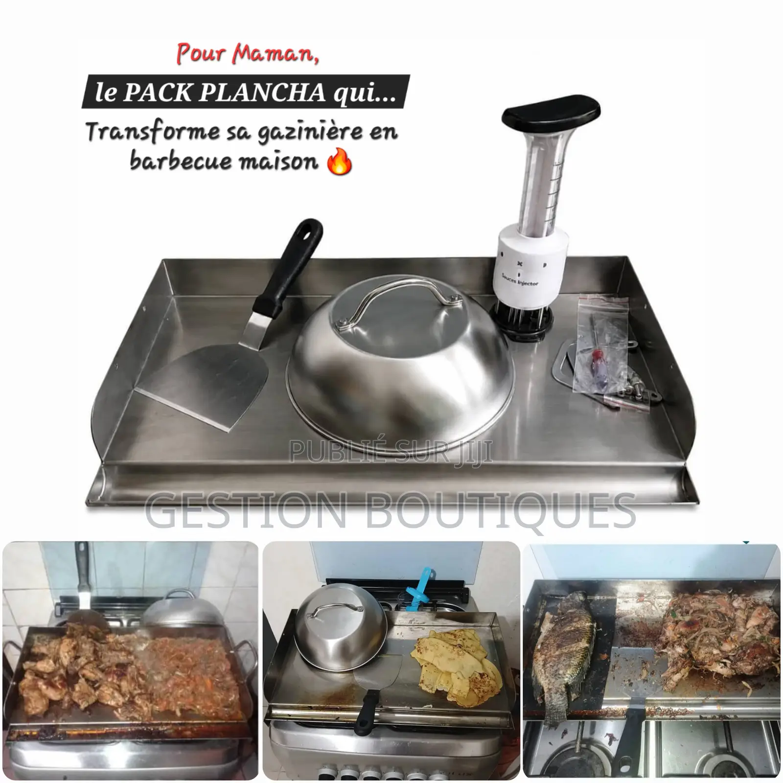 Pack Plancha Grill