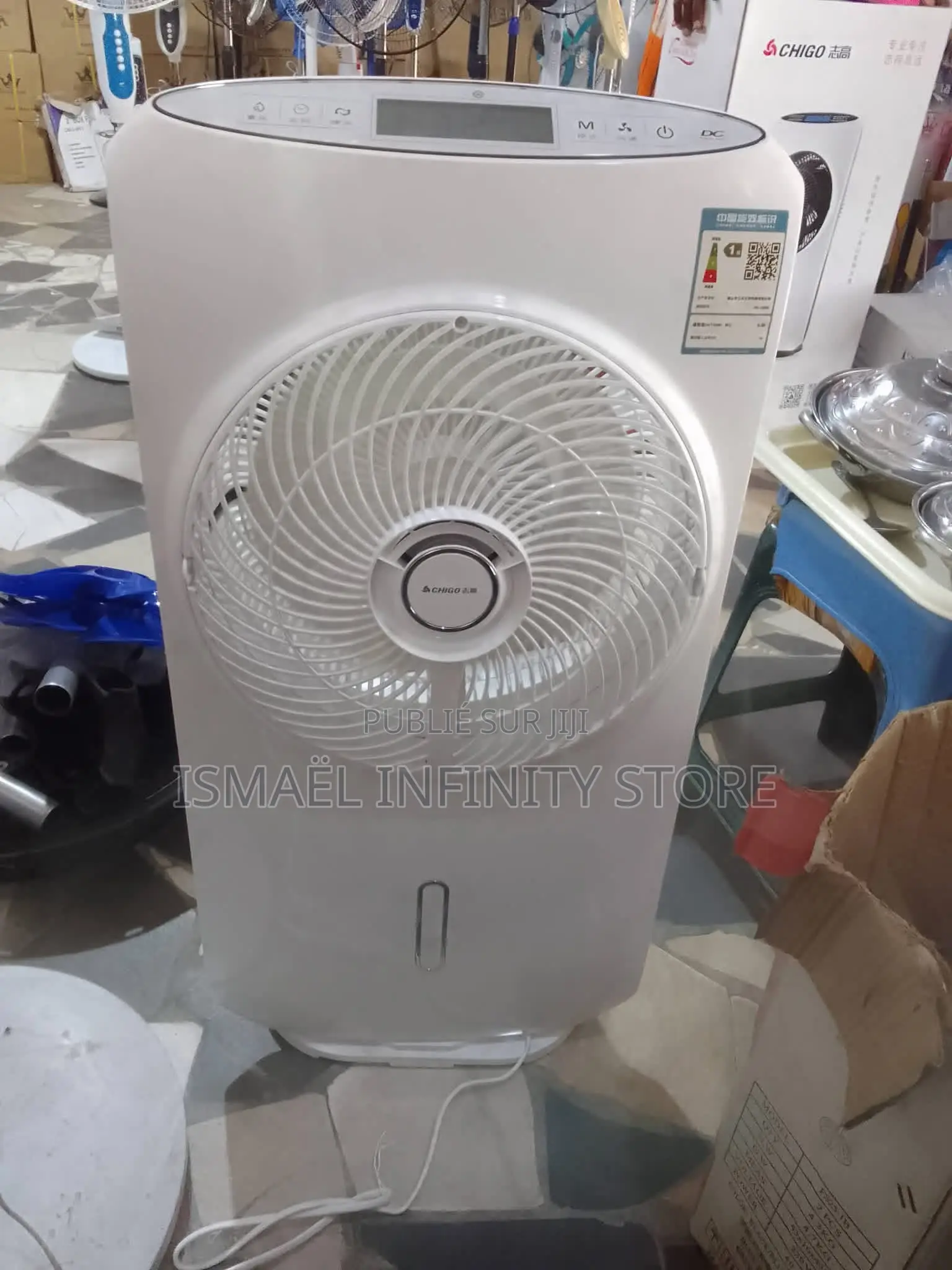 Ventilateur Humidificateur Rechargeable