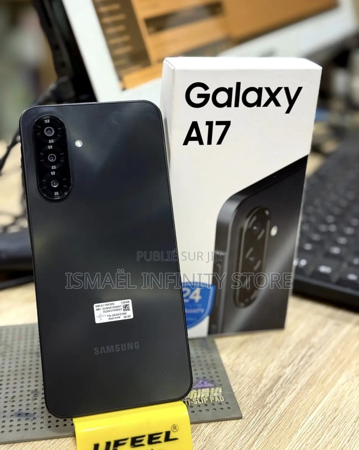 Nouveau Samsung Galaxy A17 256 GB Noir