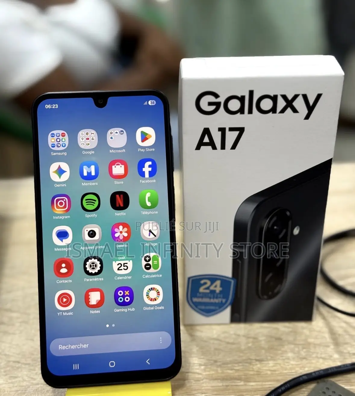 Nouveau Samsung Galaxy A17 256 GB Noir
