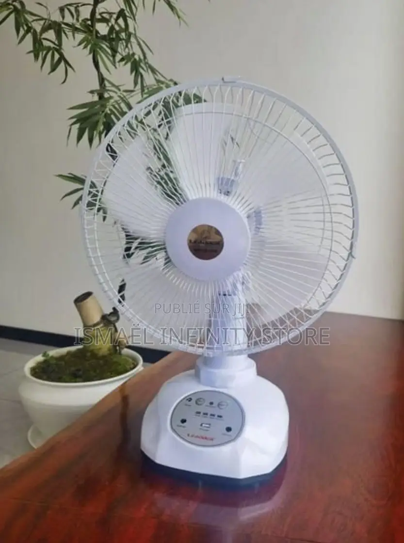 Ventilateur Solaire Rechargeable