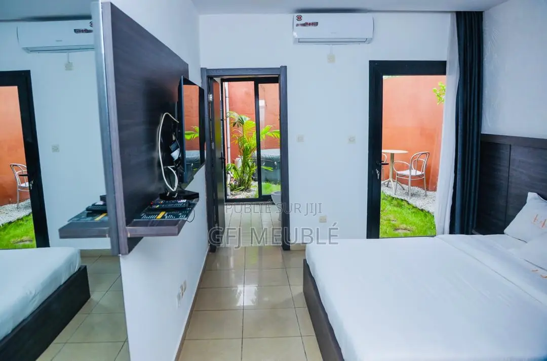 Meublé 3chbre Duplex dans Gfj Meublé, Cocody à Louer