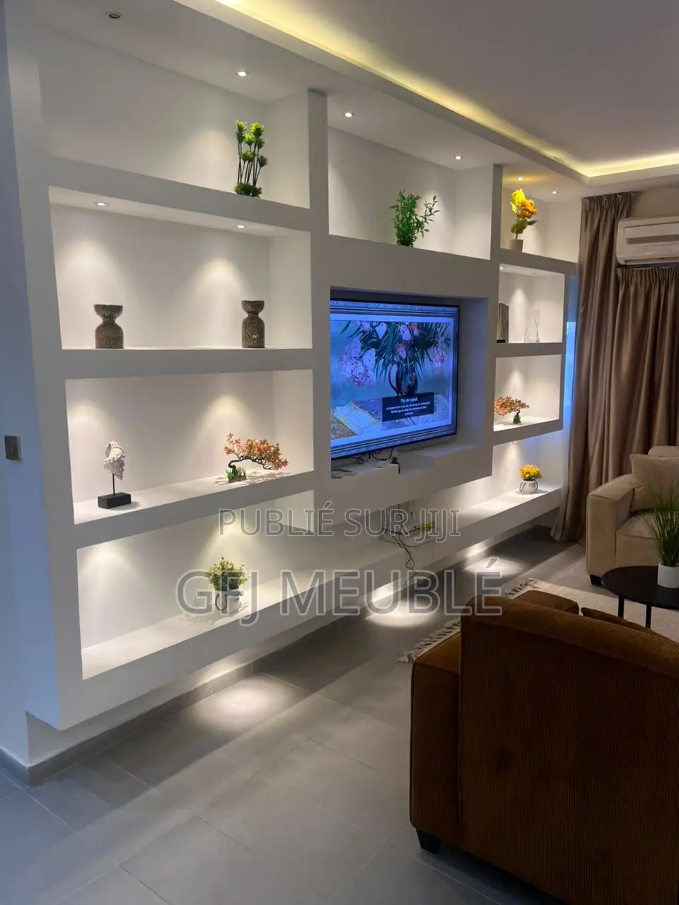 Meublé 3chbre Appartement dans Gfj Meublé, Cocody à Louer