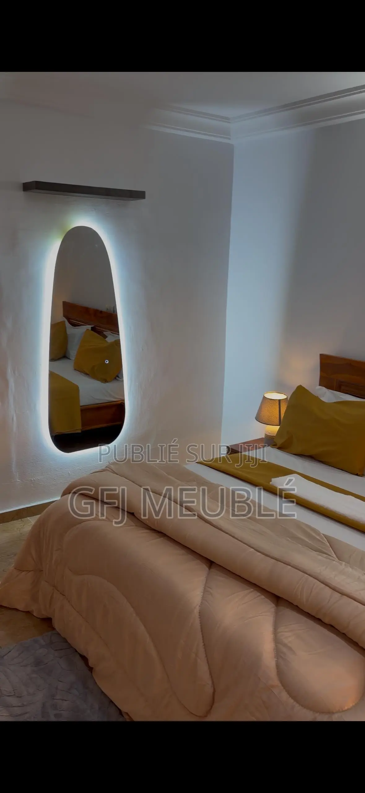 Meublé 2chbre Appartement dans Gfj Meublé, Cocody à Louer