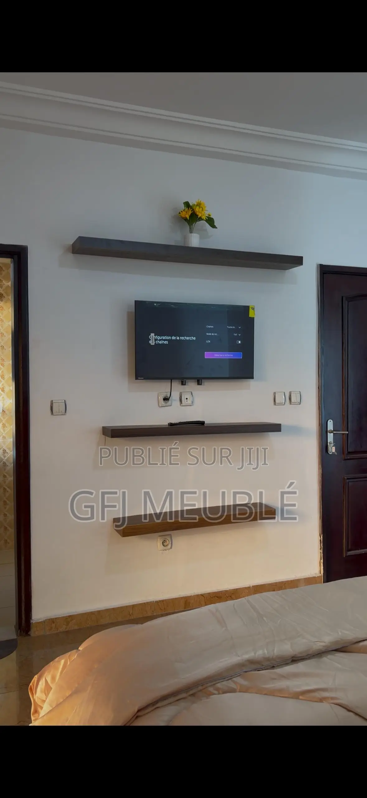 Meublé 2chbre Appartement dans Gfj Meublé, Cocody à Louer