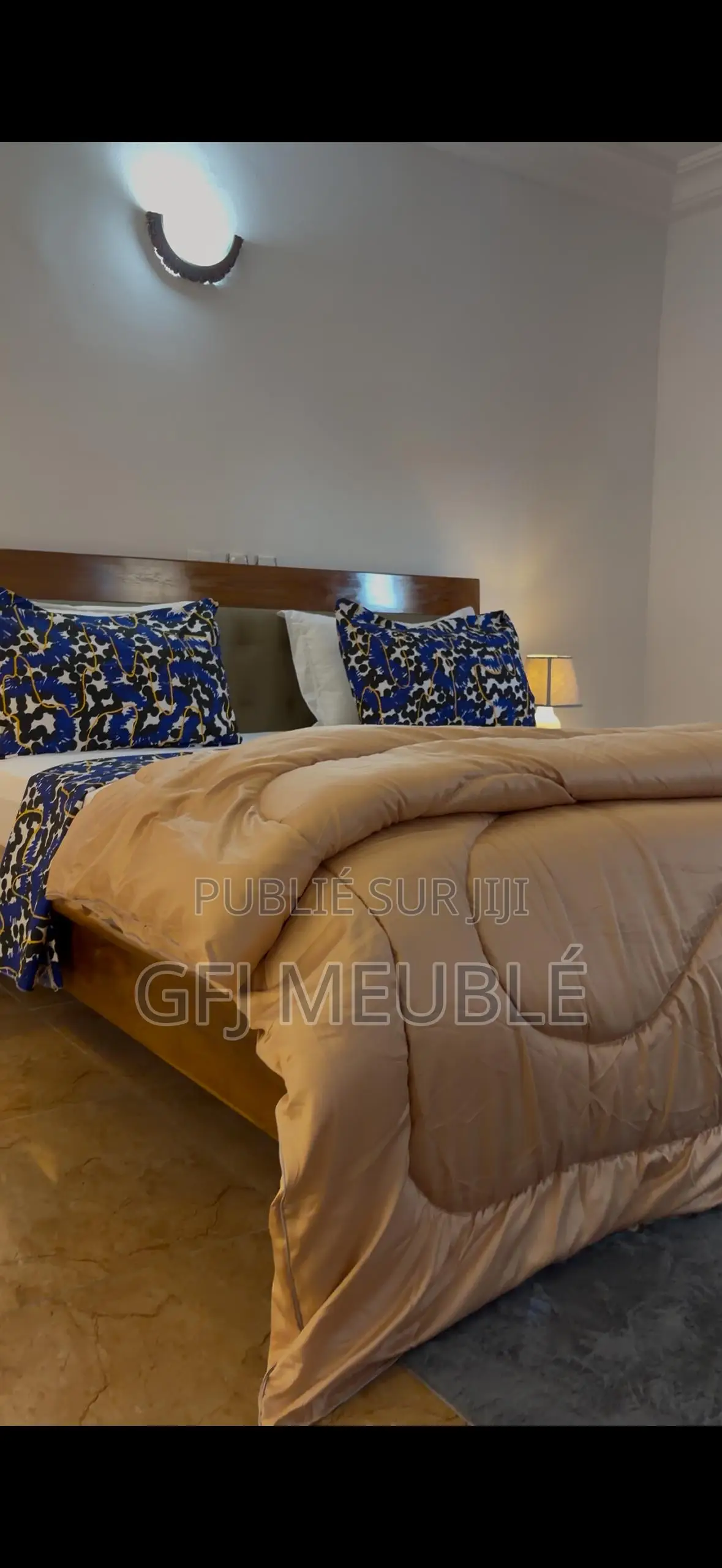 Meublé 2chbre Appartement dans Gfj Meublé, Cocody à Louer
