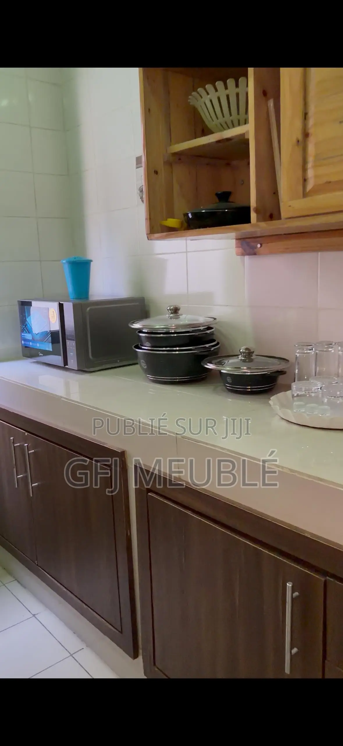Meublé 2chbre Appartement dans Gfj Meublé, Cocody à Louer