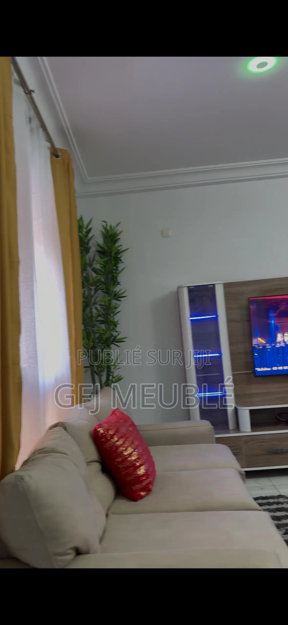 Meublé 2chbre Appartement dans Gfj Meublé, Cocody à Louer